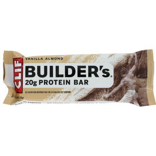 Clif Bar Builder Bar - Vanilla Almond - Case of 12 - 2.4 oz