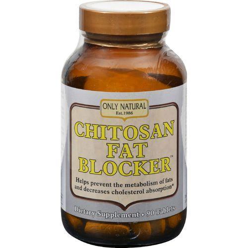 Only Natural Chitosan Fat Blocker - 1075 mg - 90 Tablets