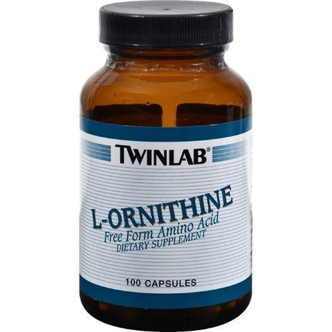 Twinlab L-Ornithine - 500 mg - 100 Capsules