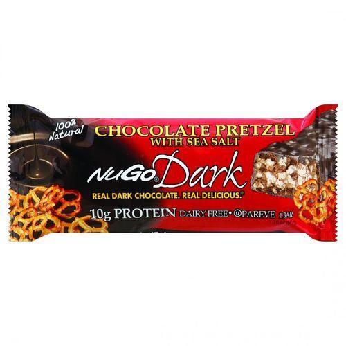 NuGo Nutrition Bar - Dark - Chocolate Pretzel - 1.76 oz - Case of 12