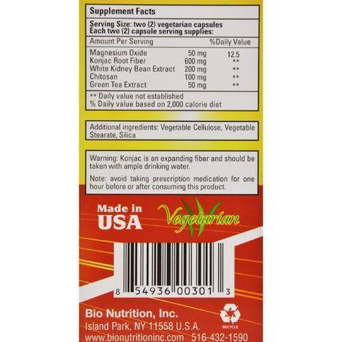 Bio Nutrition Super Konjac Diet - 90 Veggie Capsules