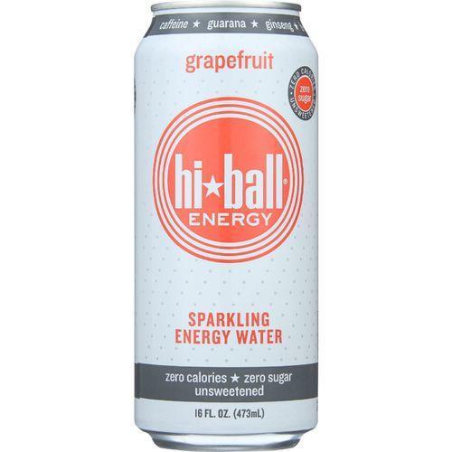 Hi Ball Energy Water - Sparkling - Grapefruit - Can - 16 oz - case of 12