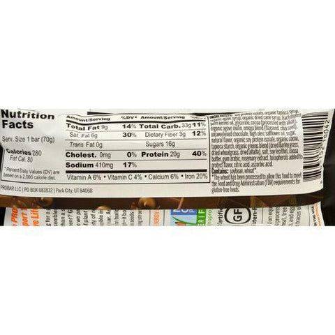 Probar Protein Bar - Base - Chocolate SuperGreens - 2.46 oz - 1 Case