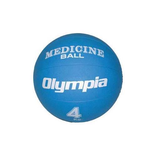 Rubber Medicine Ball - 4K (8-9 lbs.) (blue)