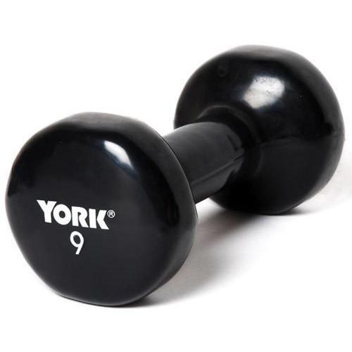 Pair of Vinyl-Coated Dumbbells - 9 lbs