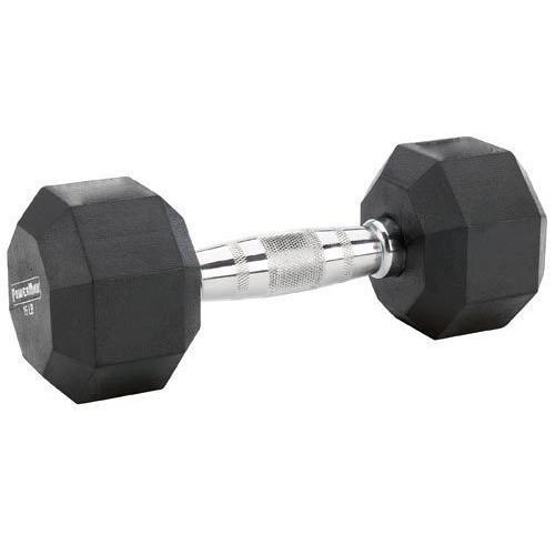 Rubber Coated Dumbbell - 5 lbs.