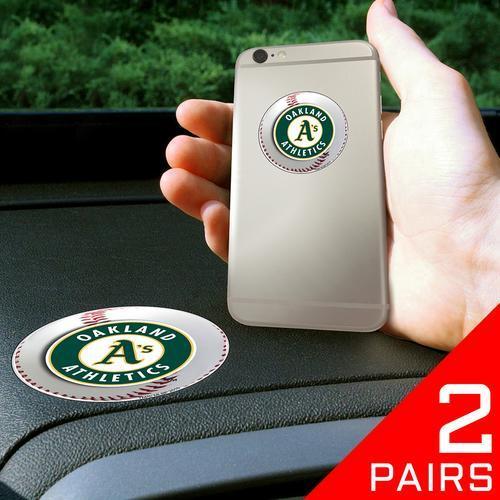 Oakland Athletics MLB Get a Grip" Cell Phone Grip Accessory (2 Piece Set)"