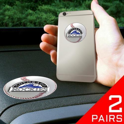 Colorado Rockies MLB Get a Grip" Cell Phone Grip Accessory (2 Piece Set)"