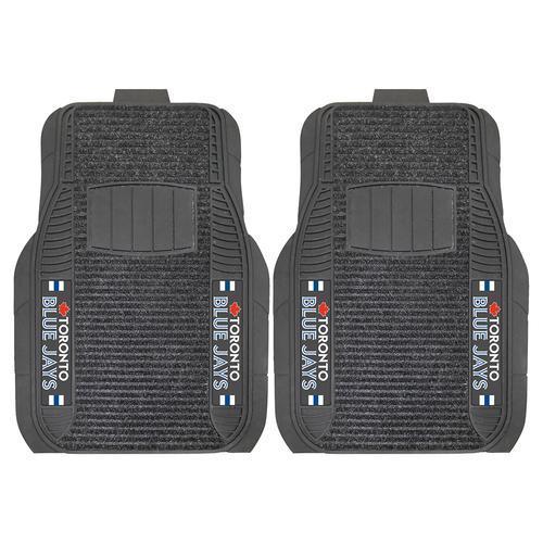 Toronto Blue Jays MLB Deluxe 2-Piece Vinyl Car Mats