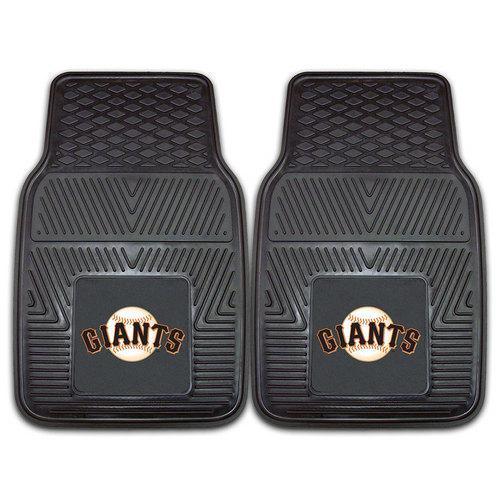 San Francisco Giants MLB Heavy Duty 2-Piece Vinyl Car Mats (18x27")"