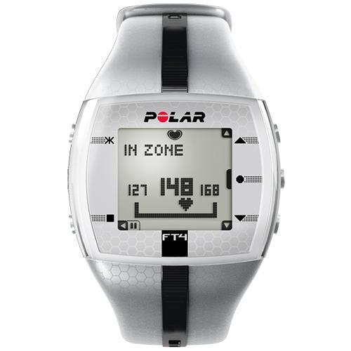 FT4 Heart Rate Monitor Male Silver/Black