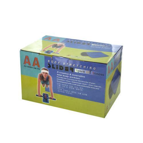 Body Stretching Slider Ab Wheel ( Case of 2 )