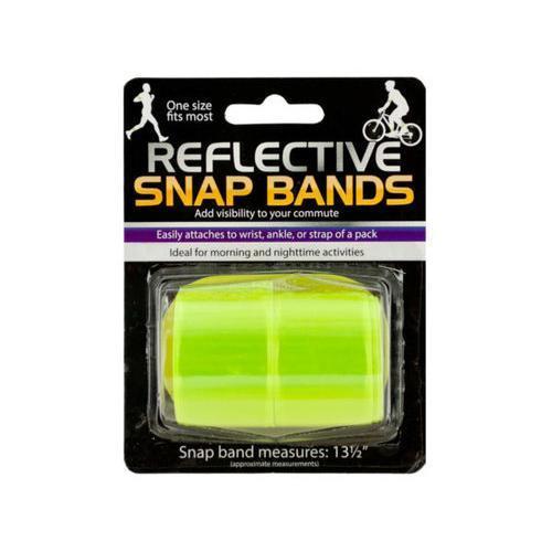 Reflective Snap Bands Set ( Case of 24 )