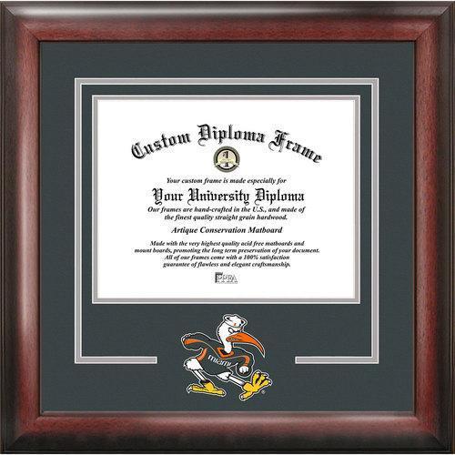 University of Miami Spirit" Diploma Frame"