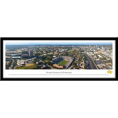 Georgia Institute of Technology Framed Stadium Print