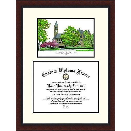 Campusimages NY996LV Cornell University Legacy Scholar Diploma Frame