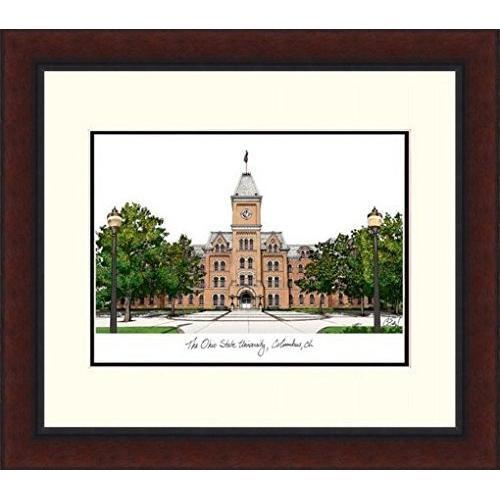 Campusimages OH987LR Ohio State University Legacy Alumnus Framed Lithograph