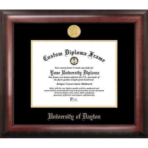 University of Dayton Gold Embossed Diploma Frame