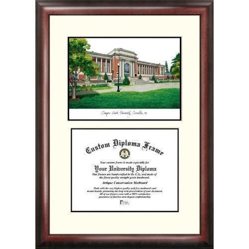 Campusimages OR996LV Oregon State University Legacy Scholar Diploma Frame