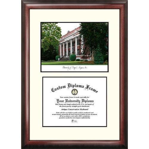 Campusimages OR997LV University of Oregon Legacy Scholar Diploma Frame