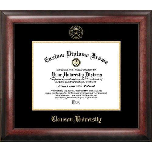 Clemson University Gold Embossed Diploma Frame