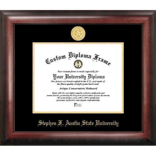 Stephen F Austin Gold Embossed Diploma Frame