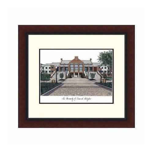 Campusimages TX946LR University of Texas Arlington Legacy Alumnus Framed Lith...