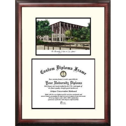 Campusimages TX948LV University of Texas San Antonio Legacy Scholar Diploma F...