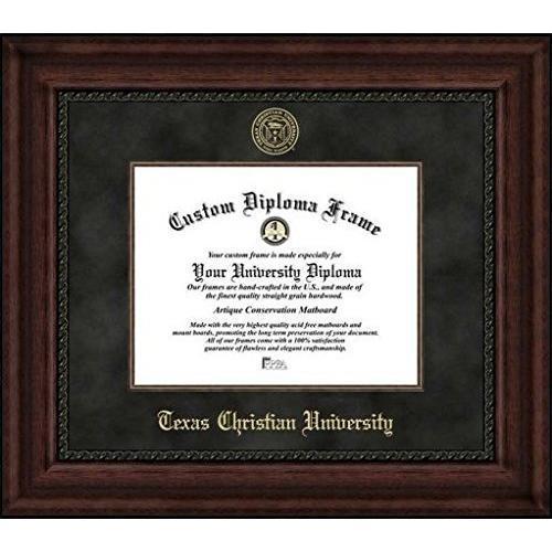 Campusimages TX949EXM Texas Christian University Executive Diploma Frame