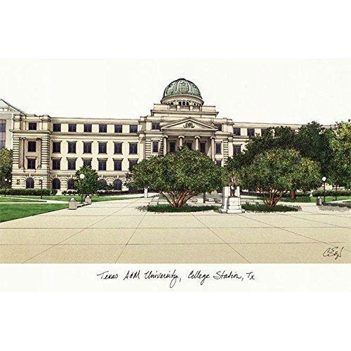 Texas A&amp;M University, College Station Limited Edition Lithograph