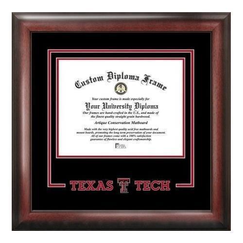 Campusimages TX960EXM Texas Tech University Executive Diploma Frame