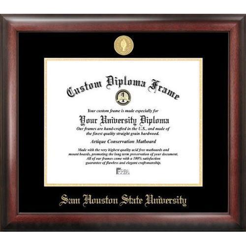 Sam Houston State Gold Embossed Diploma Frame