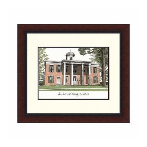 Campusimages TX988LR Sam Houston State Legacy Alumnus Framed Lithograph