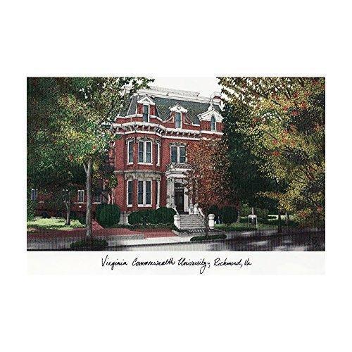 Campus Images Virginia Commonwealth University Campus Images Lithograph Print