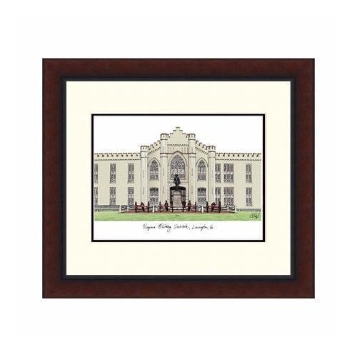 Campusimages VA984LR Virginia Military Legacy Alumnus Framed Lithograph