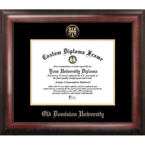 Old Dominion Gold Embossed Diploma Frame