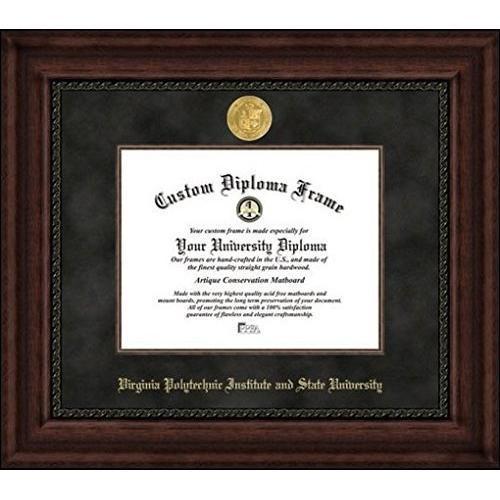 Campusimages VA999EXM Virginia Tech University Executive Diploma Frame