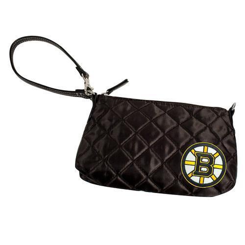 Boston Bruins NHL Quilted Wristlet (Black)