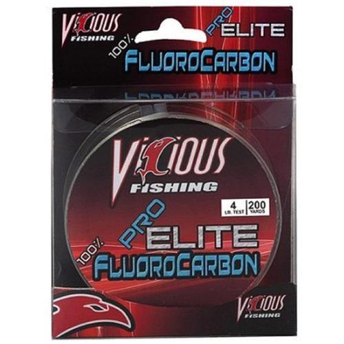 Vicious Pro Elite Flourocarbon      4 Lb 200Yd EFLO-4