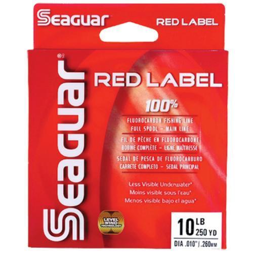 Seaguar Red Label 100% Fluoro  250yd 10lb 10RM250