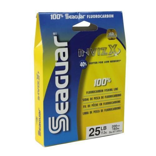 Seaguar Invizx 100% Fluoro 200yd 25lb 25VZ200