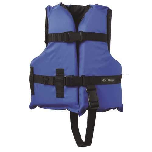 Onyx Child Boating Vest Blue/Black