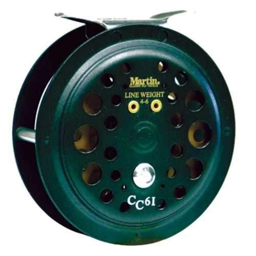 Martin Caddis Creek Fly Reel   20#/50yd bk 30yd/6wt CC65-BX6