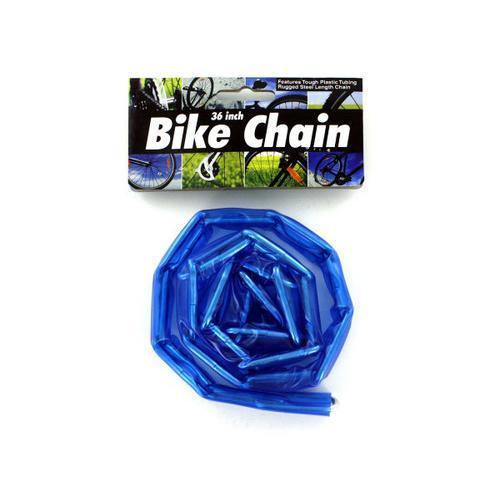 Plastic Coated Bike Chain ( Case of 24 )