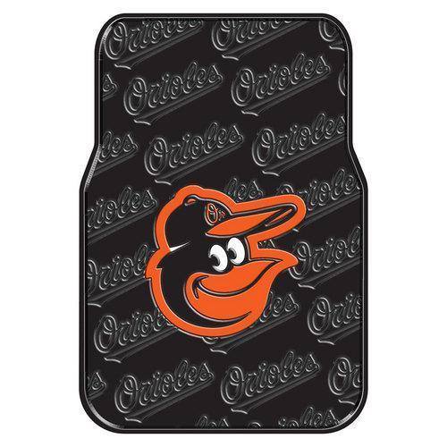 Baltimore Orioles MLB Car Front Floor Mats (2 Front) (17x25")"