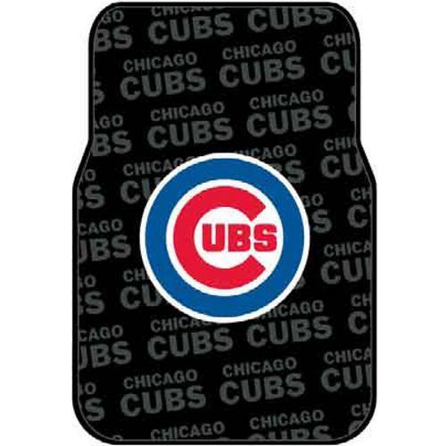 Chicago Cubs MLB Car Front Floor Mats (2 Front) (17x25")"