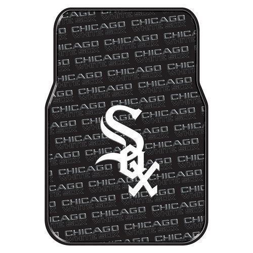 Chicago White Sox MLB Car Front Floor Mats (2 Front) (17x25")"