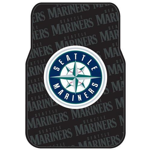 Seattle Mariners MLB Car Front Floor Mats (2 Front) (17x25")"