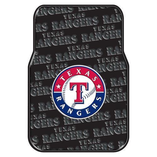 Texas Rangers MLB Car Front Floor Mats (2 Front) (17x25")"