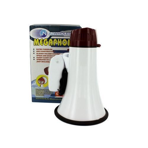 Compact Megaphone with Siren ( Case of 1 )